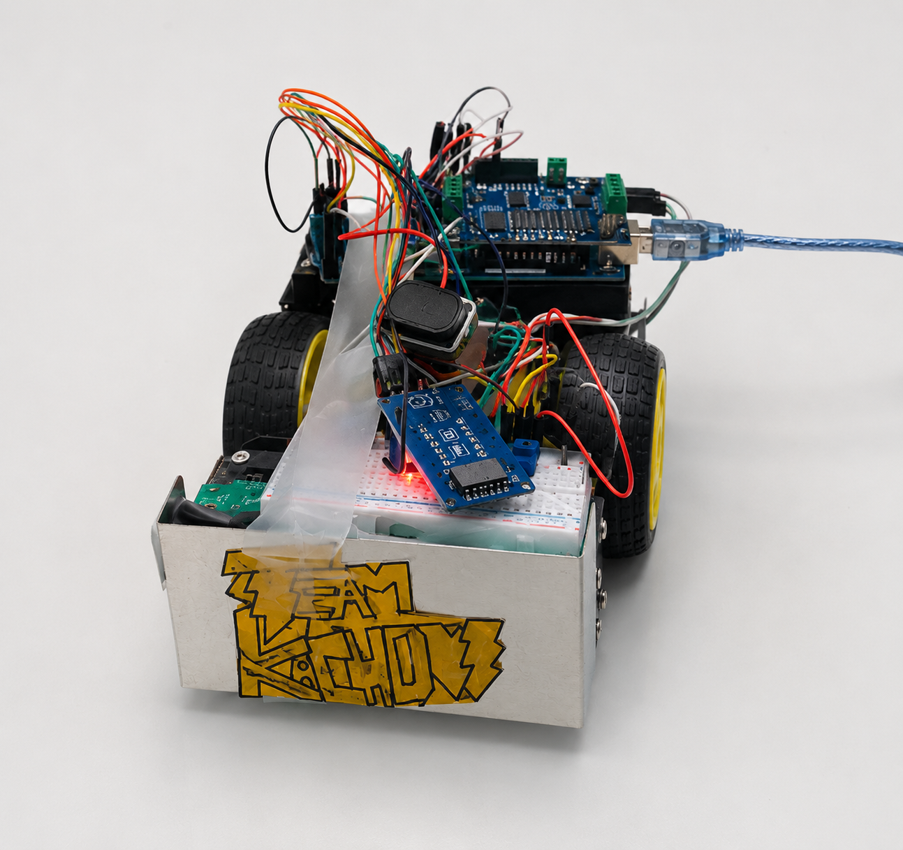 Line-Following Robot hardware